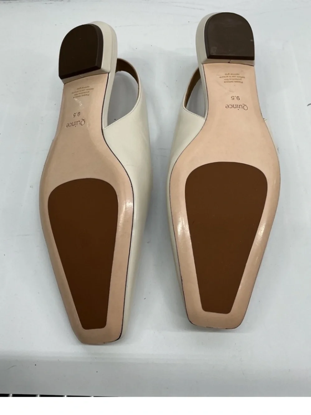 Italian Leather Slingback Flat